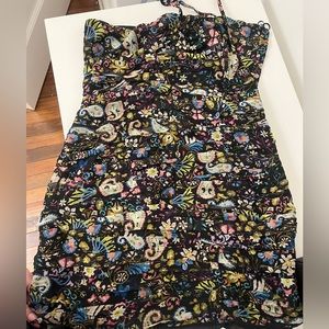 ZARA multicolored mini dress